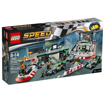 Lego set Speed Champions Mercedes AMG petronas formula one team LE75883-3